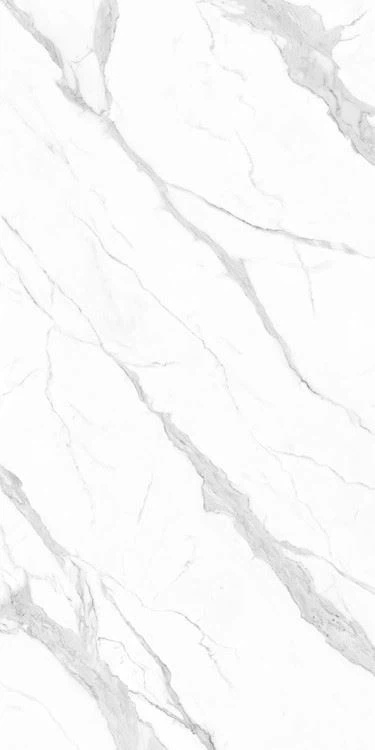 Carrara-Marble Effect Backsplash